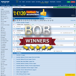 Marathonbet Free Bet